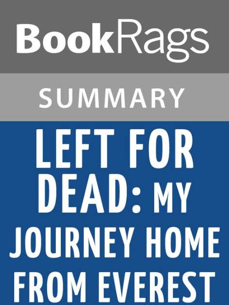 Left For Dead by Beck Weathers l Summary & Study Guide by BookRags ...