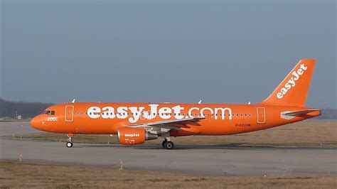 [HD] easyJet "200th Airbus" Airbus A320 takeoff at Geneva/GVA/LSGG - YouTube