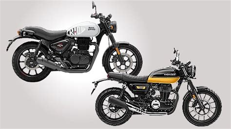 Royal Enfield Hunter 350 vs Honda CB350RS: Price, Specs and features ...