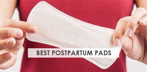 Best postpartum pads featured | Stork Mama