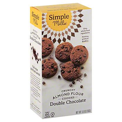 Simple Mills Double Chocolate Crunchy Cookies, 5.5 oz – Central Market