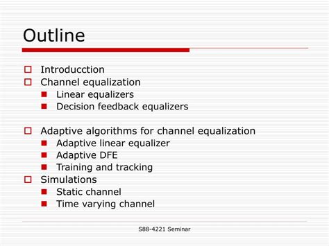 PPT - Channel Equalization Techniques PowerPoint Presentation, free ...