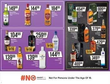 CAPTAIN MORGAN price - TOPS AT SPAR • Today's offer from specials