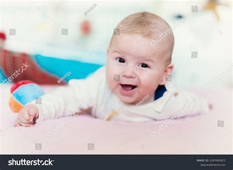 Portrait View Happy Cute Smiling Baby Stock Photo 2247043813 | Shutterstock