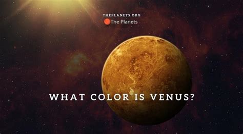 what color is venus surface - Annamae Crump