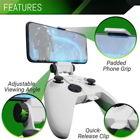 Xbox Series X Controller Mobile Gaming Clip, Xbox Controller Phone ...