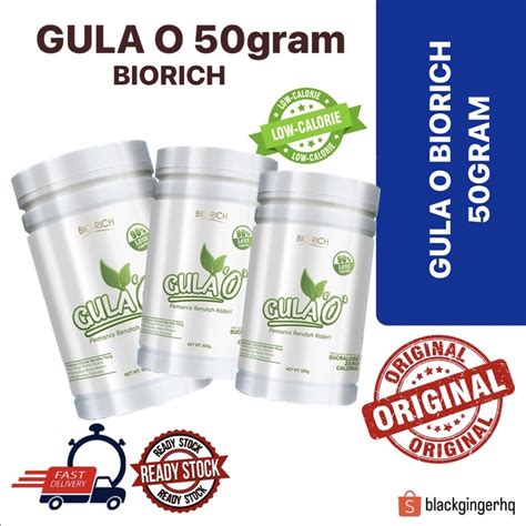 PROMOSI GULA O 50GM - 95% RENDAH KALORI -ORIGINAL HQ SESUAI UTK PESAKIT ...