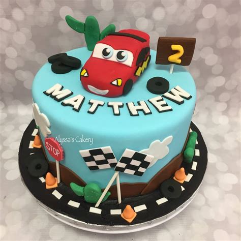 Cars Lightning McQueen - Alyssas Cakery