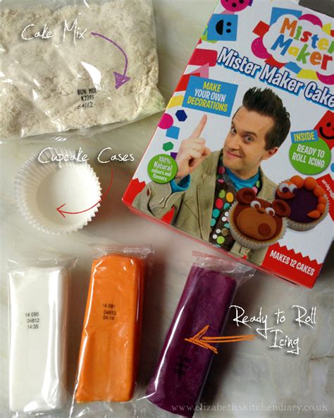 Mister Maker Cake Kit #KidsCorner Review | Elizabeth's Kitchen Diary