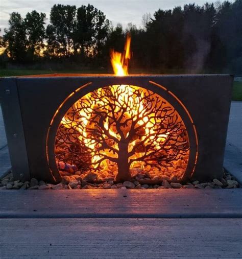 40 Metal Fire Pit Designs and Outdoor Setting Ideas - digmydog-Design