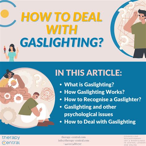 How to Deal with Gaslighting? | Therapy Central