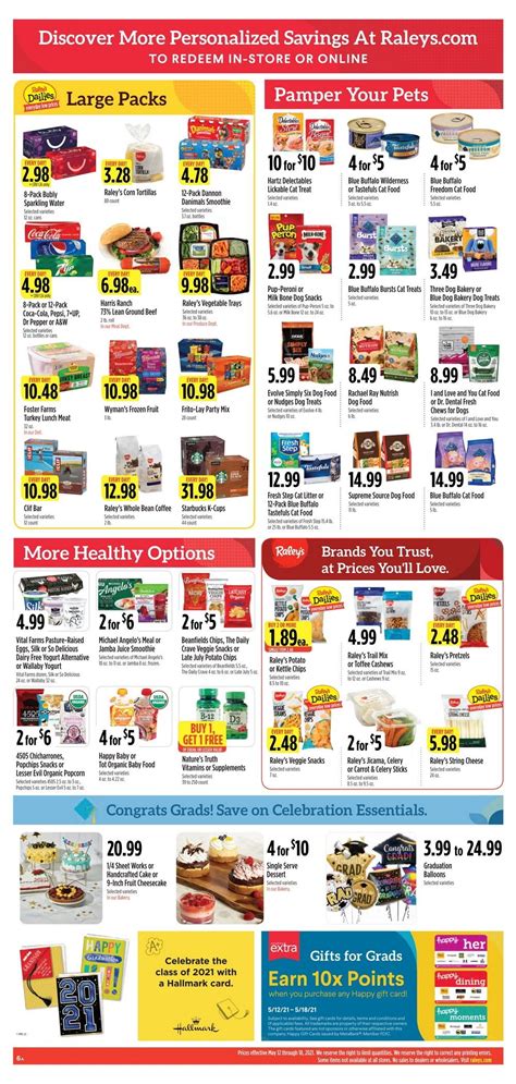 Raley's Supermarkets Weekly Ad May 12 – May 18, 2021