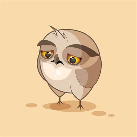 Depressed Baby Owl