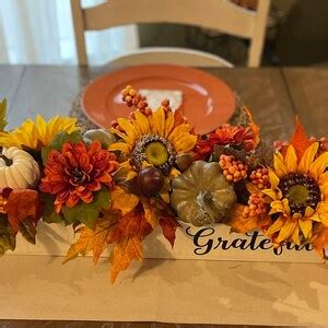 Fall Centerpiece Harvest Table Decoration Autumn Floral - Etsy