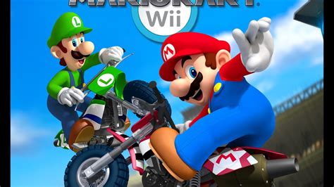 Mario Kart Wii Multiplayer 1: Super Mario Motocross - YouTube