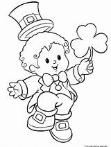 Free Saint Patricks Day Coloring Pages sketch template