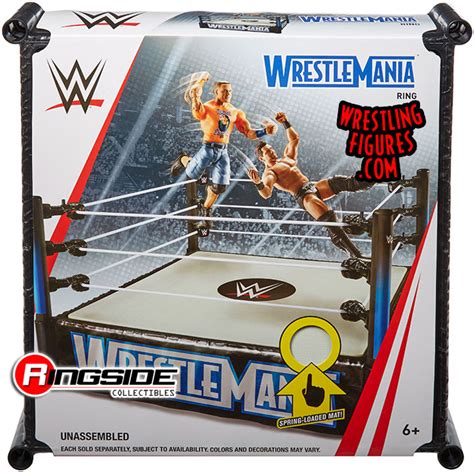 WWE Wrestlemania - Superstar Ring - Wrestling Ring & Playset by Mattel!