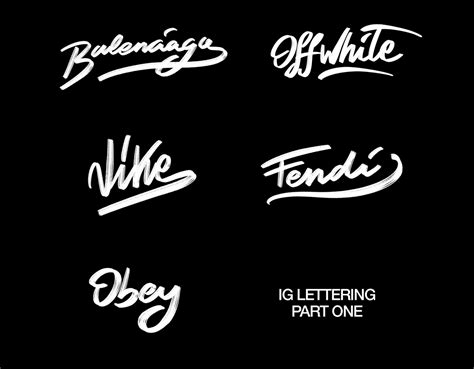 IG LETTERING — CALLIGRAPHY on Behance