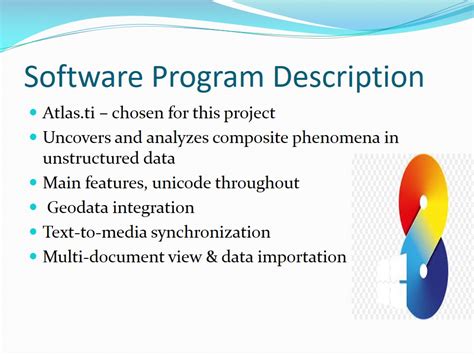 CAQDAS: Software Programs Analysis - 2848 Words | Presentation Example