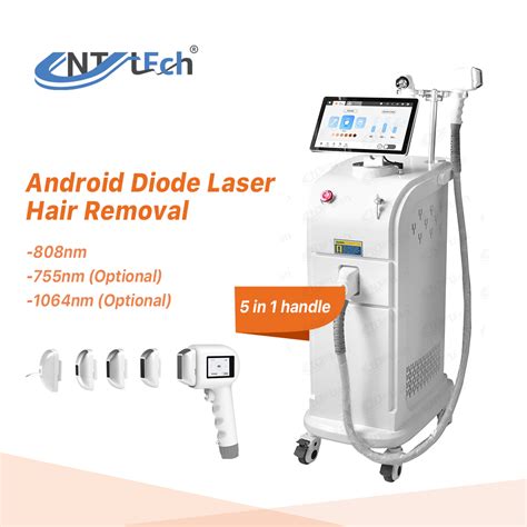 4 Wavelengths professional diode laser 808 hair removal machine - Untlaser