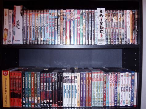 Anime DVD collection 1 by KittyChanBB on DeviantArt