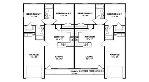 three bedroom apartment floor plan with four separate rooms