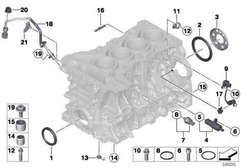 BMW X3 Engine oil pressure and temp. Sensor. System - 12618613333 - Genuine BMW Part