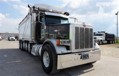 2007 Peterbilt 357 Quint-Axle Dump Truck For Sale, 23,182 Hours ...