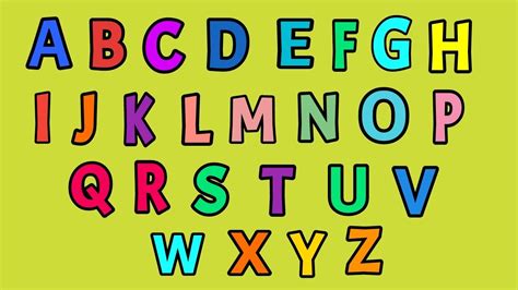 Abcd Learning Alphabet-youtube