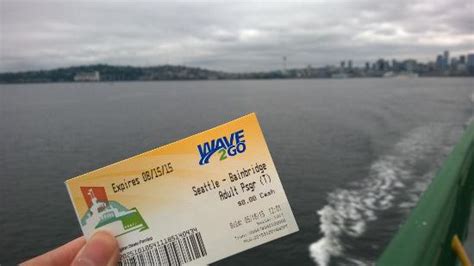 ferry ticket - Picture of Washington State Ferries, Seattle - TripAdvisor