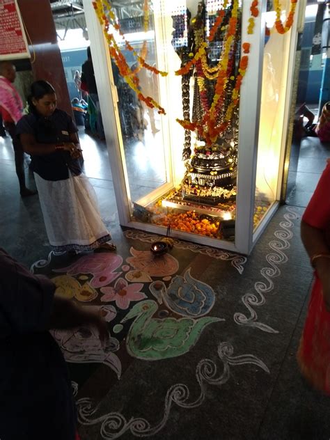 At Tirupati Balaji Railway Station, This is done everyday. : r/hinduism