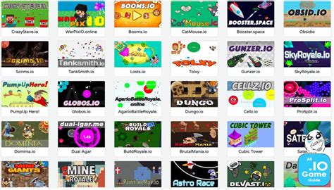 All IO Games List – Tennar 👾 🕹️ IO Game Guide