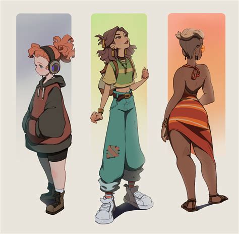 ArtStation - Character Illustrations, Ilse Harting | Illustration ...