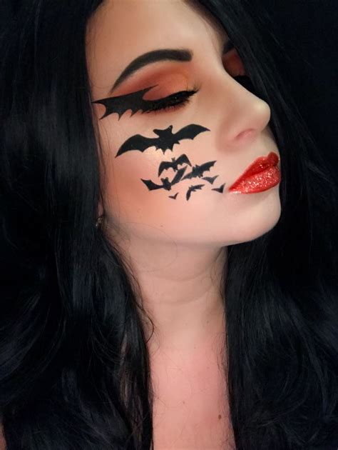 Bat Halloween Makeup | Makeup, Hair beauty, Hair makeup