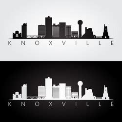 Knoxville Skyline Vector Images (19)