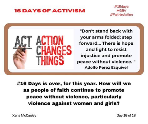 16 Days of Activism - Hands of Compassion