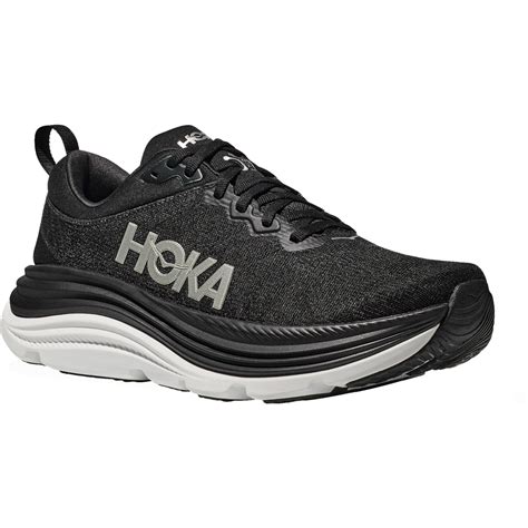 Hoka Gaviota 5 Running Shoes Men - black / white | BIKE24