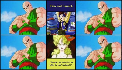 Tien and Launch by SSJRyguy on DeviantArt