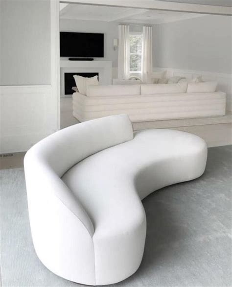 from nothingness | Sofa design, Gorgeous sofas, Curved sofa