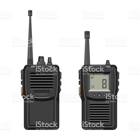 Beautiful vector design illustration of walkie talkie isolated on... | Vector design ...