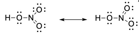 Draw resonance formulas of the nitric acid molecule, $\mathr | Quizlet