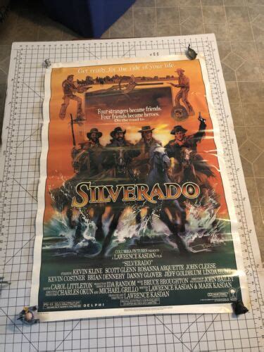 SILVERADO Kevin Costner ORIGINAL 1985 FF 1-SHEET MOVIE POSTER 27 x 41 ...