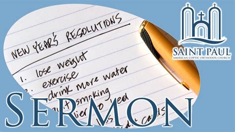 6 Reasons Why New Year’s Resolutions Fail | Sermon - YouTube