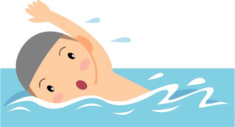 Swimming Boy Clipart Png