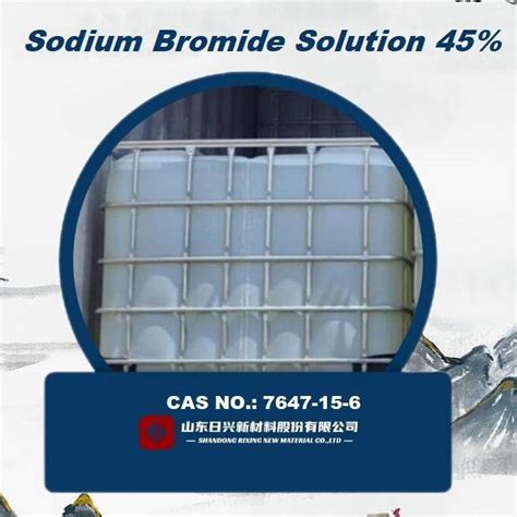 China Sodium Bromide Solution 45% Manufacturers Suppliers Factory ...