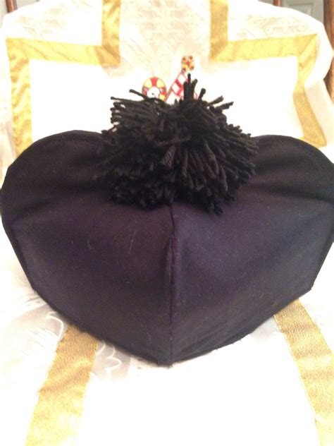 Biretta priest hat costume | Etsy