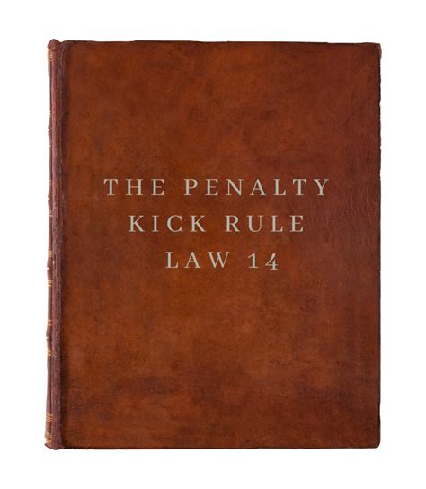The Penalty Law – Home Of The Penalty Kick