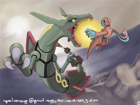 Rayquaza - deoxys - pokemon by nganlamsong on deviantART | Pokemon deoxys, Pokemon rayquaza ...