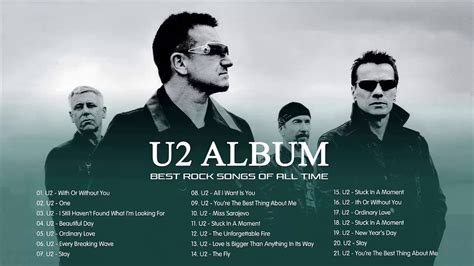 U2 Greatest Hits Full Album ♬ The Best of U2 ♬ U2 Love Songs Ever | Rock songs, Songs, Greatest hits