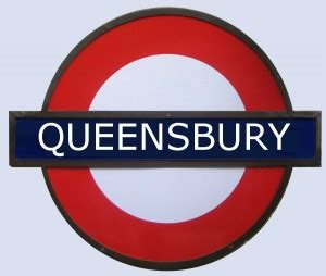 Queensbury Tube Station London